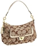 Coach Poppy Signature Groovy Crossbody 18756 (Khaki/Gold)