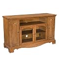 Country Casual Entertainment Credenza - Oak
