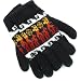 Handmade Alpaca Natural Fiber Gloves - Andean Sunset (One Size Fits Most Teens/women)