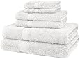 Pinzon Egyptian Cotton 6-Piece Towel Set - White