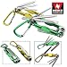 Pocket Size Folding Screwdriver Torx Set with Keychain Snap Hook