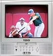 Naxa 13 Inch Color TV/DVD Combo, BUILT-IN ATSC DIGITAL TV TUNER and AC/DC Operation, & DVD/MP3CD Slot (NX-584)