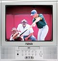 Naxa 13 Inch Color TV/DVD Combo, BUILT-IN ATSC DIGITAL TV TUNER and AC/DC Operation (NX-584)