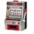 One arm bandit fruit slot machine battery operated