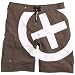 PLUSMINUS Herren BOARDSHORTS LOGOSHORT, dark elephant, M, 53353-101