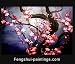 Modern Abstract Oil Paintings on Canvas Cherry Blossom Painting es302