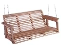 Roll Bottom 4ft. Porch Swing