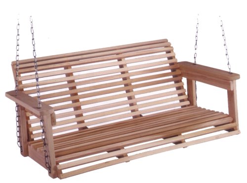 Roll Bottom 4ft. Porch Swing