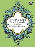 Symphonies Nos. 1, 2, 3 and 4 in Full Score (Dover Music Scores)