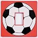 Red Football Light Switch Cover