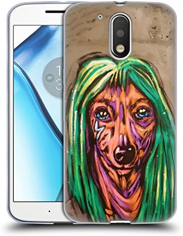 Official Rock Demarco Lady Bark Bark Animals Soft Gel Case for Motorola Moto G4