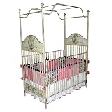 HANDPAINTED CANOPY CRIB