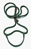 Mendota Braided Big Dog Martingale Leash (Size=1/2 inch x 6 foot,Color=Cotton Candy)