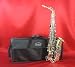 Musical Instruments : Maybach Alto Saxophone - Gold Lacquer with Nickel Plated Keys, 2 YEAR WARRANTY