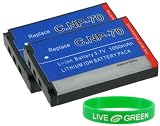 Cheap Young Micro CNP-70 1050mAh Li-Ion Battery for Casio Exilim EX-Z150PK 8MP Digital Camera Pink