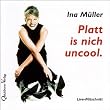 Platt is nich uncool. CD: Live-Mitschnitt einer Lesung