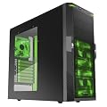 Sharkoon T9 Value Green PC-Geh�use ATX Midi Tower