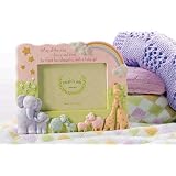 Noah's Ark - Baby Blessing 4 x 6 Frame - Girl by Noah's Ark