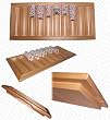 Oak Black Jack Table Tray - Holds 500 Chips