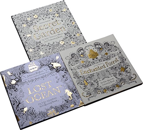 Lost Ocean an Inky Adventure and Adult Coloring Book by Johanna Basford WT73739