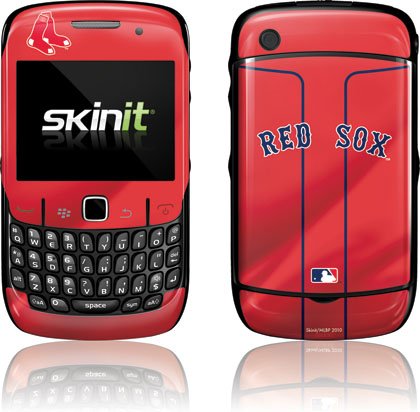 Skinit Boston Red Sox Alternate/Away Jersey Vinyl Skin for BlackBerry Curve 8520