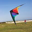 HQ 2 Leiner Sportlenkdrachen Bebop Prisma, 145 cm Durchmesser, super Flugeigenschaften