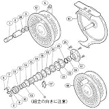 �V�}�m(SHIMANO) �t���[�X�g�[�� 5 (������) �p�[�c:�x�A�����OB��PL(���iNo.041) 01098