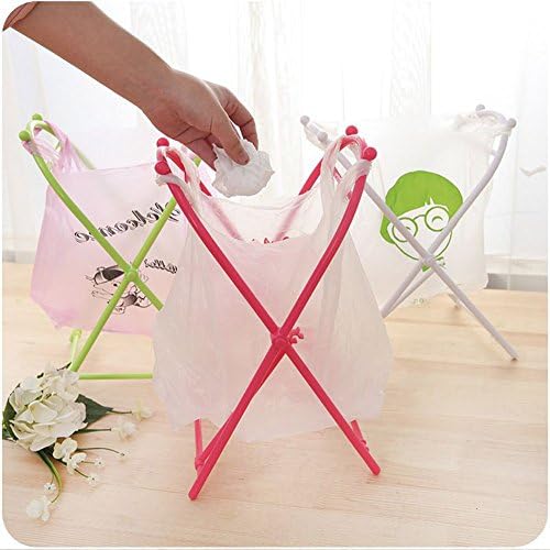KSprot New X-type Folding Storage Rack Trash Bag Holder