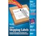 Avery� White Full-Sheet Labels for Inkjet Printers with  TrueBlock(TM) Technology, 8-1/2 inches x 11 inches, Box of 100 (8465)