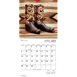 Cowboy Boots 2013 - Cowboystiefel - Original BrownTrout-Kalender
