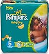 Pampers - Baby Dry - Couches Taille 5 Junior (11-25 kg) - Pack �conomique 1 mois de consommation x144 couches