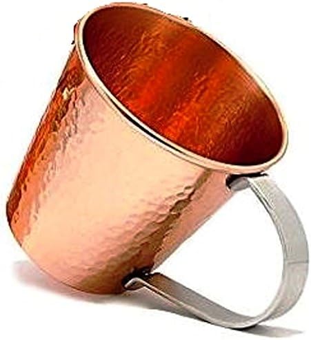 Hand Hammered Moscow Mule 100% Pure Copper Mug/Cup 20 Ounce Set Of-1