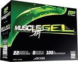 Muscle Pharm MuscleGel Shot Key Lime 12 Gel Packs Fat Loss System