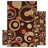 Dalyn Rug Saturn 3 Piece Nylon Area Rug Set