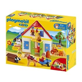 Playmobil - 6750 - Coffret ferme 1.2.3
