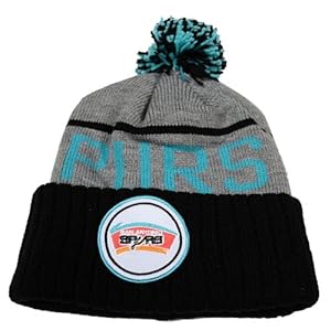 San Antonio Spurs High 5 Vintage Cuffed Pom Hat