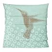 Dror for Target® Hummingbird Decorative Pillow - Teal (18x18")