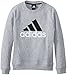 adidas Big Boys' Core Cotton Fleece Crew
