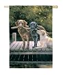Dog Days Silk Reflections Regular Size Flag