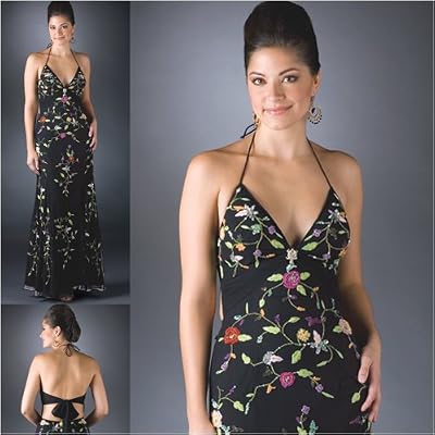 Sean Couture 70087 Halter Neck Dress
