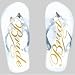 Bride Flip Flops