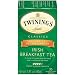 Twinings Irish Breakfast Decaf Tea, Tea Bags, 20-Count Boxes (Pack of 6)