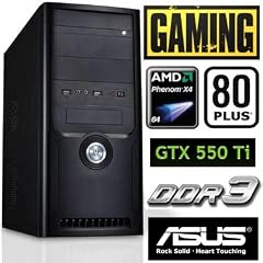 #3897 STROM SPAR Gaming / Multimedia COMPUTER | BeQuiet 80PLUS Super Silent 350W Netzteil mit 80Plus Zertifizierung | Quad-Core! AMD FX-Series FX-4100 Turbo 4x3.7 GHz | 750 GB SATA II | 8192MB DDR3 1333 | MSI 760GM-P23 FX| NVIDIA Geforce GTX 550Ti 2048 MB | ASUS 24x DVD-Brenner | 7.1 Sound | GigabitLAN
