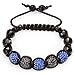 Shamballa Bracelet Mens Ladies Unisex Hip Hop