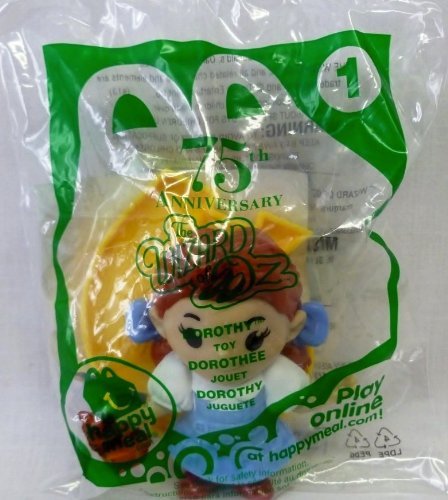 The Wizard of Oz 75th Anniversary Dorothy #1 Mcdonald's 2013 Action Figure