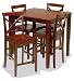 Pub Height Table and Chair Set - Cherry Finish (Cherry) (See Description)