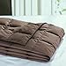 puredown Soft Goose Down Throw Blanket Lightweight Packable Couch Throw for Indoor and Outdoor Use, 50