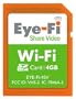 Eye-Fi 4GB Share Video SDHC Wireless Flash Memory Card EYE-FI-4SV