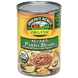 Walnut Acres Organic Refried Beans, Pinto With Chili And Lime, Fat Free, 15 Ounce Cans (Pack of 12)