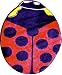 LA Rug Red Lady Bug Rug 35"x39"